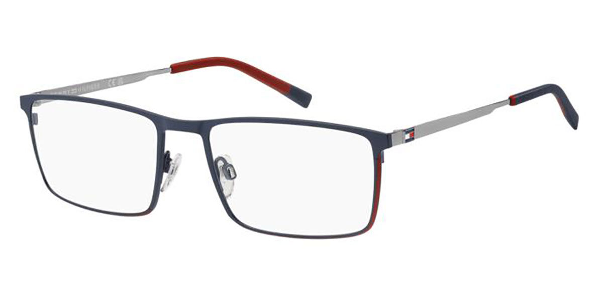 Tommy Hilfiger TH 2314 WIR Rektangulære Blå briller | SmartBuyGlasses Norge